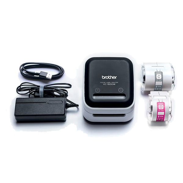 Brother VC500W draadloze kleurenlabelprinter met wifi Brother 123inkt.be